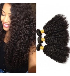 Brazilian Curly Human Hair Bundles Brazilian Curly Weave Sew In